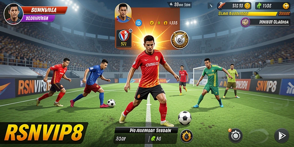 Tampilan gameplay menarik RSNVIP8 dengan berbagai cabang olahraga.