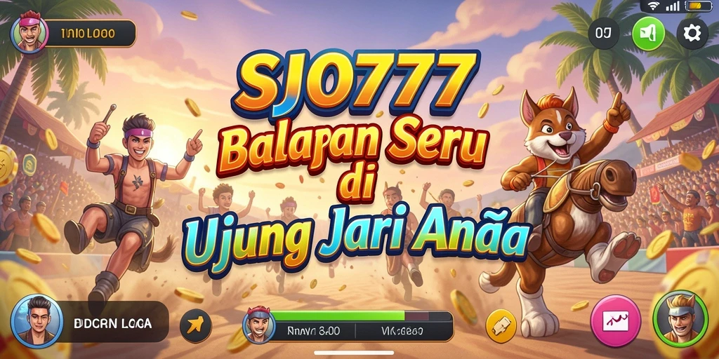 Gameplay SJO777 yang seru dan menantang di lintasan balap.