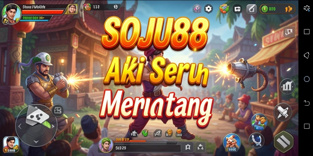 Tangkapan layar utama SOJU88 menunjukkan pertempuran aksi yang mendebarkan.