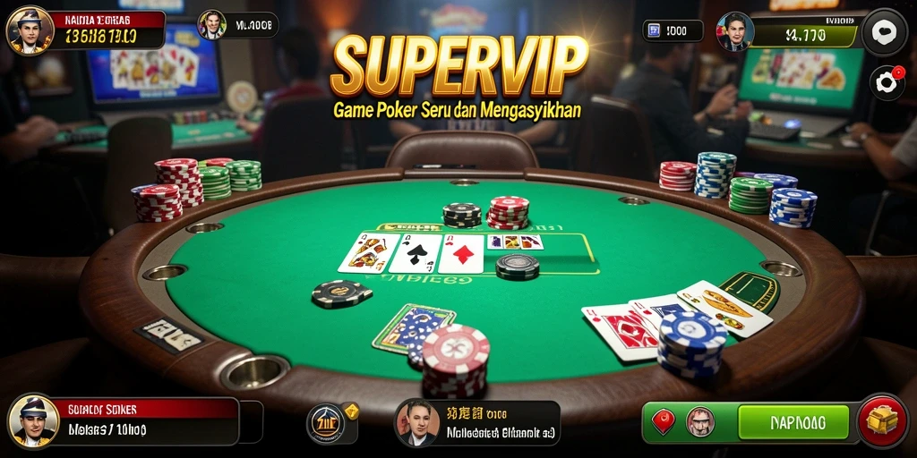 Gameplay seru di SUPERVIP dengan tampilan grafis yang memukau.