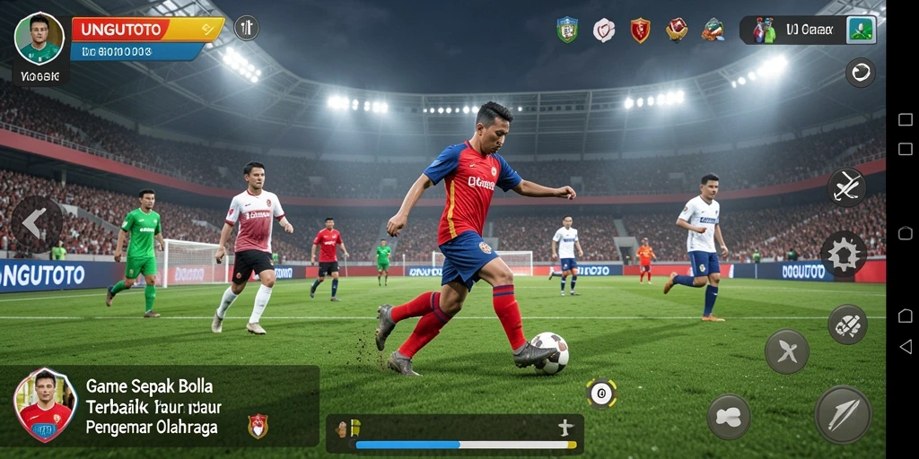 Tampilan gameplay UNGUTOTO yang menegangkan dan mendetail.